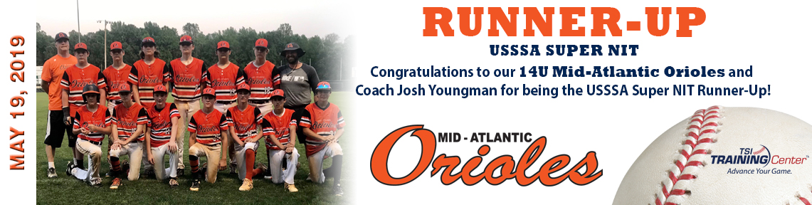 Youngman | 14U Orioles | Runner-up