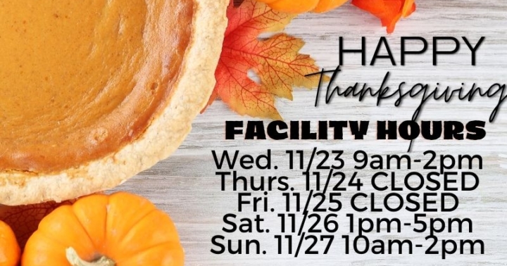 Thanksgiving hours-website