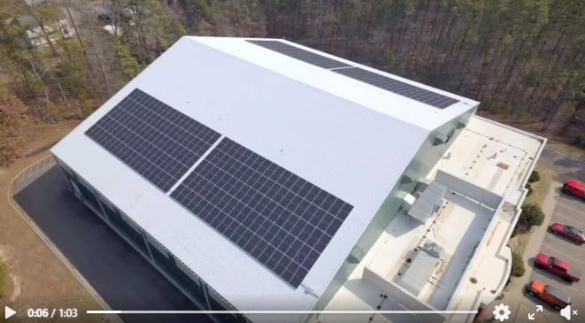 Solar Array Installed at TSI Facility solararrayvideofacebook